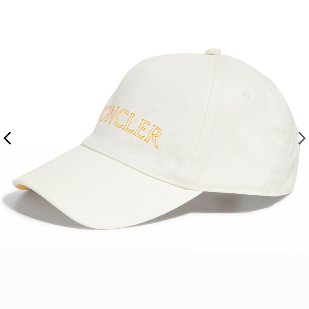 Moncler Logo text baseball cap